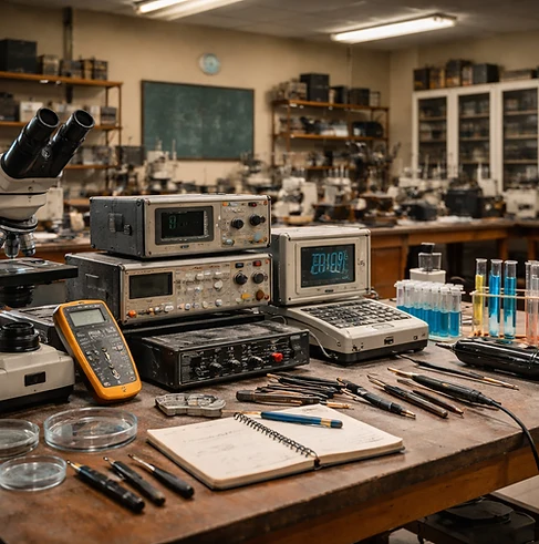 Illustration of lab & technical